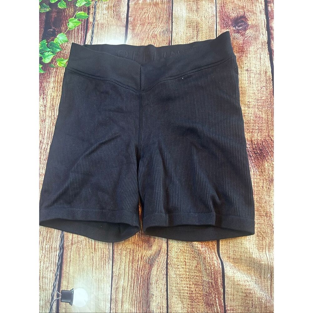 Aerie Offline Black Bike Shorts Size M